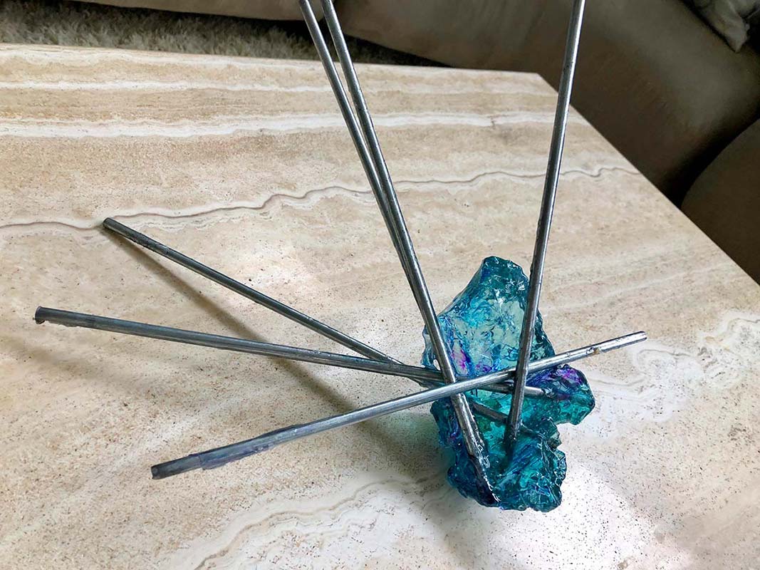 Metal Resin Sculpture